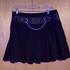 Black skirt with chain from Hot Topic (Royal Bones)